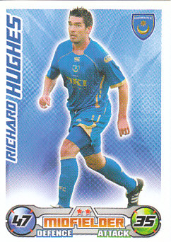 Richard Hughes Portsmouth 2008/09 Topps Match Attax #EX37
